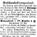 1871-09-23 Hdf Versteigerung Schoeppe